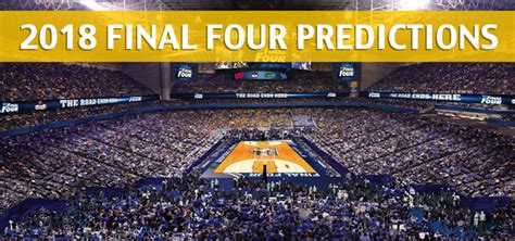march madness 2018 predictions.